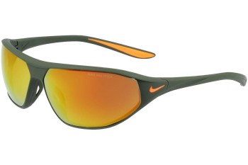 Sunčane naočale Nike Aero Swift M DQ0993 325 Pravokutan Zeleni