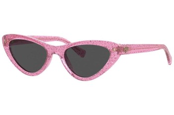 Sunčane naočale Chiara Ferragni CF7006/S QR0/IR Cat Eye Ružičasti