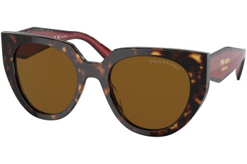 Sunčane naočale Prada PR14WS 2AU5Y1 Polarized Cat Eye Havana