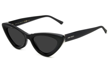 Sunčane naočale Jimmy Choo ADDY/S 807/IR Cat Eye Crni