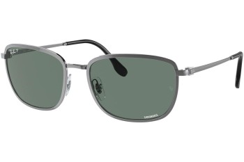 Sunčane naočale Ray-Ban RB3705 004/O9 Pravokutan Srebrni