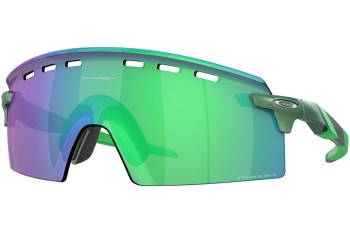 Sunčane naočale Oakley Encoder Strike Vented OO9235-04 Spojene | Shield Zeleni