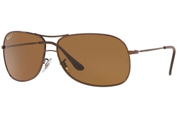 Sunčane naočale Ray-Ban RB3267 014/83 Polarized Pilotski Smeđi