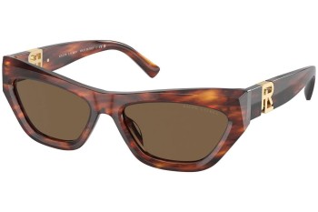 Sunčane naočale Ralph Lauren The Kiera RL8218U 500773 Cat Eye Havana