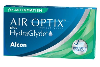 Mjesečne Air Optix plus HydraGlyde za Astigmatizam (6 leća)