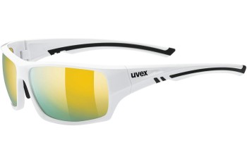 Sunčane naočale uvex sportstyle 222 pola White S3 Polarized Pravokutan Bijeli