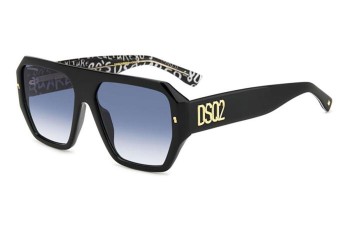 Sunčane naočale Dsquared2 D20128/S TAY/08 Flat Top Crni