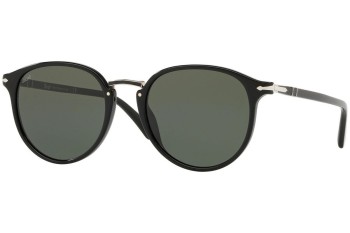 Sunčane naočale Persol Typewriter Edition PO3210S 95/31 Okrugao Crni