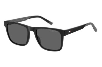 Sunčane naočale Tommy Hilfiger TH2144/S 08A/M9 Polarized Pravokutan Crni