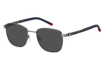 Sunčane naočale Tommy Hilfiger TH2138/S 5UV/IR Pravokutan Sivi