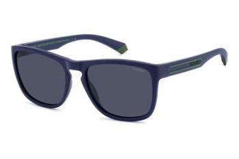 Sunčane naočale Polaroid PLD2161/S RCT/C3 Polarized Pravokutan Plavi