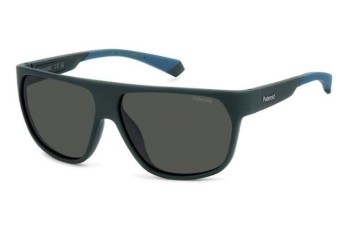 Sunčane naočale Polaroid PLD7053/S DLD/M9 Polarized Flat Top Zeleni