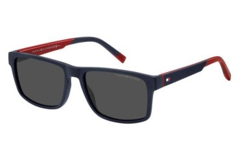 Sunčane naočale Tommy Hilfiger TH2142/S 8RU/IR Pravokutan Plavi