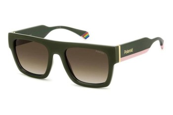 Sunčane naočale Polaroid PLD6224/S/X 1ED/LA Polarized Flat Top Zeleni