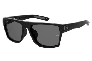 Sunčane naočale Under Armour UALAUNCH2/G 807/M9 Polarized Pravokutan Crni