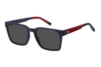 Sunčane naočale Tommy Hilfiger TH2143/S 8RU/IR Pravokutan Plavi