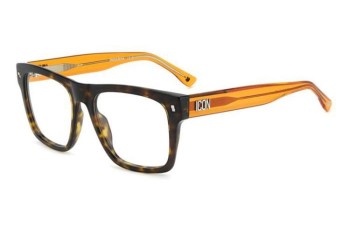 Naočale Dsquared2 ICON0018 L9G Flat Top Havana