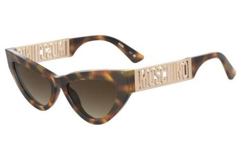 Sunčane naočale Moschino MOS170/S 086/HA Cat Eye Havana