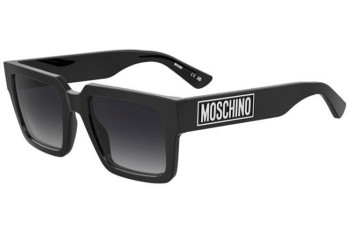 Sunčane naočale Moschino MOS175/S 807/9O Pravokutan Crni