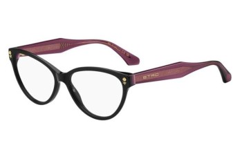 Naočale Etro ETRO0014 HK8 Cat Eye Crni