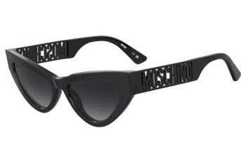 Sunčane naočale Moschino MOS170/S 807/9O Cat Eye Crni