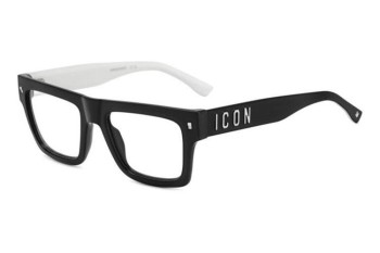 Naočale Dsquared2 ICON0023 807 Pravokutan Crni