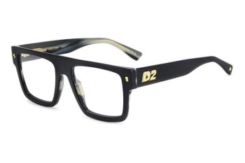 Naočale Dsquared2 D20147 37N Flat Top Crni