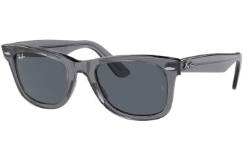 Sunčane naočale Ray-Ban Wayfarer RB2140 6773R5 Kvadratni Sivi