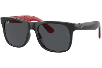 Sunčane naočale Ray-Ban Junior Marvel Collection RJ9069SF 716687 Kvadratni Crni