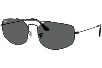 Sunčane naočale Ray-Ban RB3845 002/B1 Pravokutan Crni