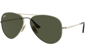 Sunčane naočale Ray-Ban RB8089 926531 Pilotski Zlatni