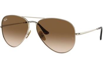 Sunčane naočale Ray-Ban RB8089 926551 Pilotski Zlatni