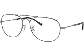 Naočale Ray-Ban Bain Bridge RX3735V 2502 Pilotski Sivi