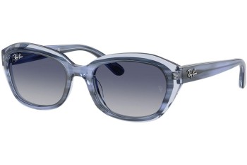 Sunčane naočale Ray-Ban Junior RJ9081S 71764L Pravokutan Plavi