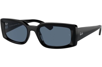 Sunčane naočale Ray-Ban Kiliane RB4395 667780 Pravokutan Crni