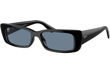 Sunčane naočale Ray-Ban RB4425 66772V Polarized Pravokutan Crni