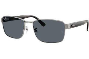 Sunčane naočale Ray-Ban RB3750 004/R5 Kvadratni Sivi