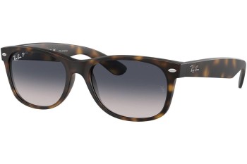 Sunčane naočale Ray-Ban New Wayfarer RB2132 865/78 Polarized Kvadratni Havana