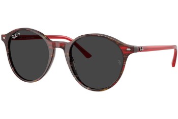 Sunčane naočale Ray-Ban RB2230 141948 Polarized Okrugao Crveni