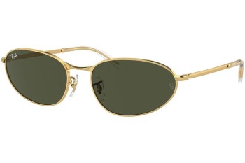 Sunčane naočale Ray-Ban RB3734 001/31 Ovalni Zlatni