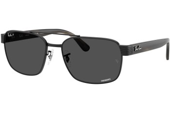 Sunčane naočale Ray-Ban RB3751CH 002/K8 Polarized Kvadratni Crni