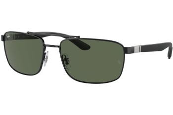 Sunčane naočale Ray-Ban RB3737 002/71 Pravokutan Crni