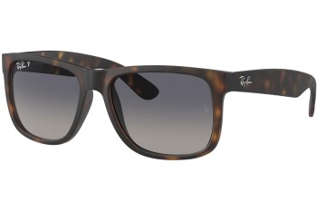 Sunčane naočale Ray-Ban Justin RB4165 865/8S Polarized Kvadratni Havana