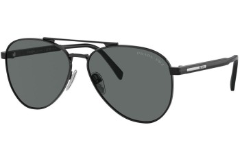 Sunčane naočale Prada PRA58S 1AB5Z1 Polarized Pilotski Crni