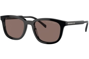 Sunčane naočale Prada PRA21S 16K30H Polarized Pravokutan Crni