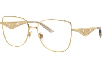 Naočale Dolce & Gabbana DG1358 02 Cat Eye Zlatni