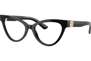 Naočale Dolce & Gabbana DG3394 501 Cat Eye Crni