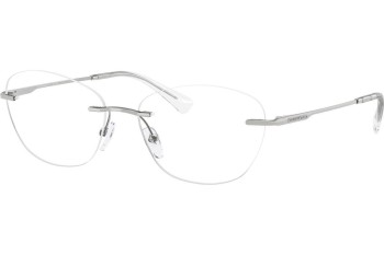 Naočale Emporio Armani EA1167 3015 Cat Eye Srebrni