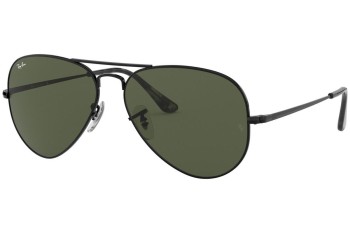 Sunčane naočale Ray-Ban Aviator Metal II RB3689 914831 Pilotski Crni