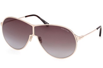 Sunčane naočale Tom Ford Gaia FT1174 28K Pilotski Zlatni